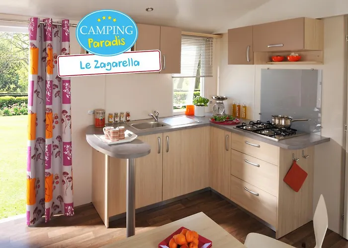 キャンプ場 Paradis Le Zagarella サン・ジャン·ド・モン